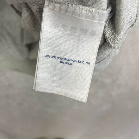 NWOT Lands' End Men's XL Gray Super-T Shirt 100% Cotton Short Sleeve Crewneck - Picture 7 of 8